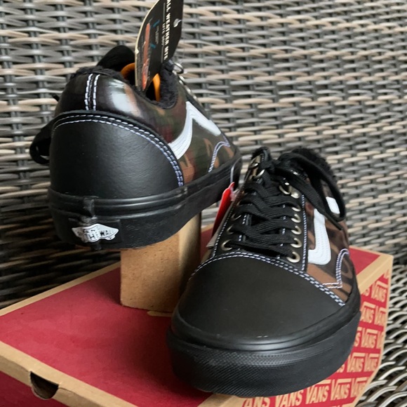 Vans WMNS Old Skool Mte Black/Camo Sneakers - Picture 10 of 16